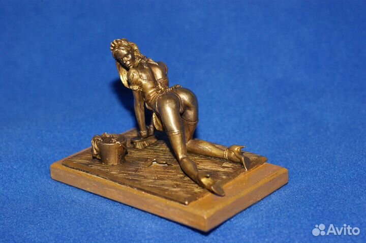 Скульптура Венская бронза. опытная хозяйка. )