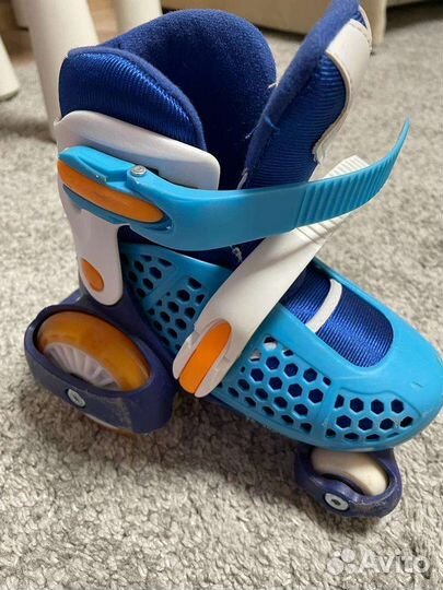 Роликовые коньки детские раздвижные