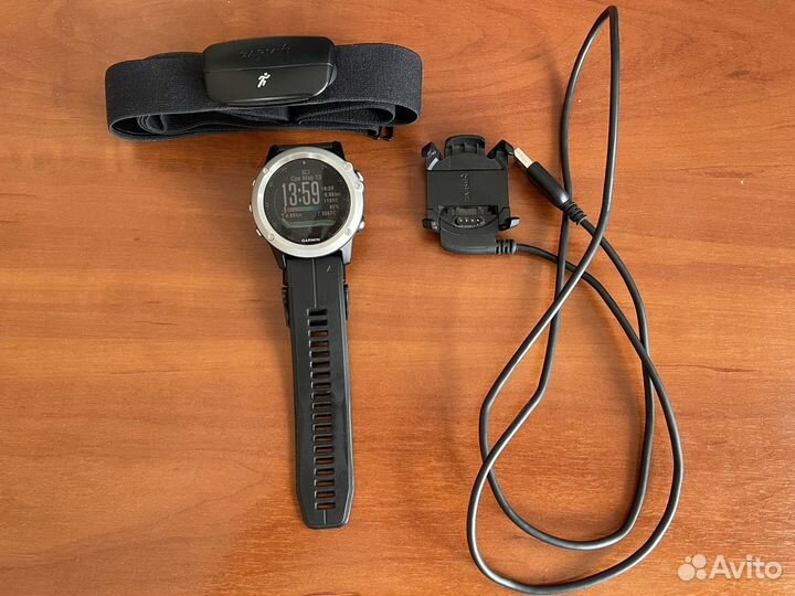 Часы Garmin Fenix 3 + пульсометр Hrm Run