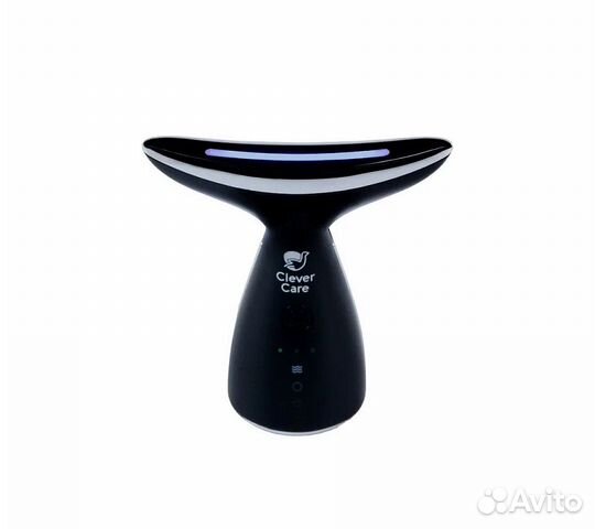 Массажер EMS для шеи и лица CleverCare, цвет черны