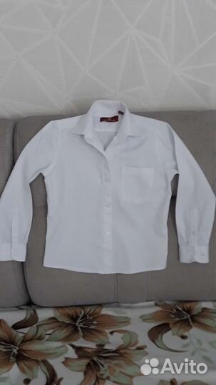 Рубашка белая для перввоклассника