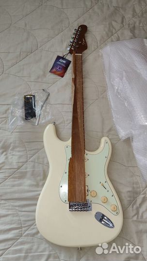 Гитара Smiger stratocaster l-g2-pro vintage white