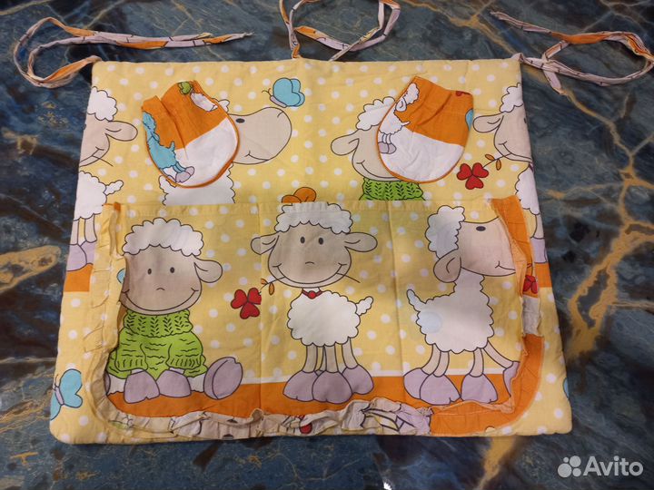 Бортики для детской кроватки