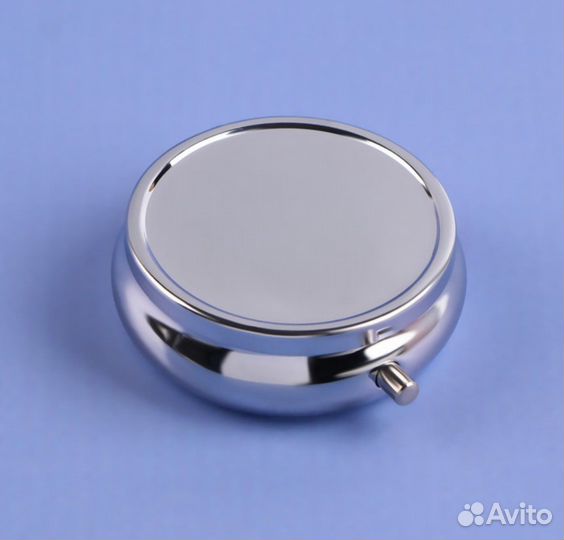 Таблетница, таблеторезка, с зеркалом