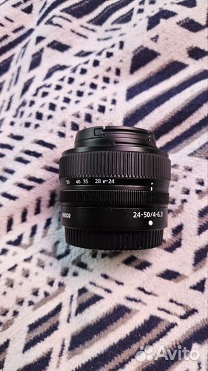 Объектив nikon nikkor z 24-50
