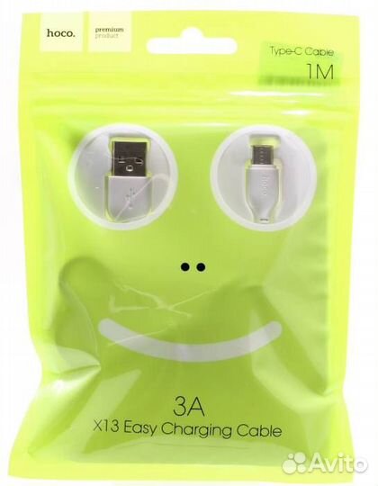 USB Кабель Type-C hoco X13, 2A