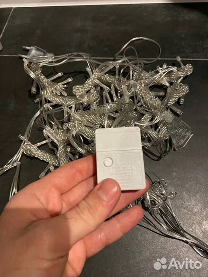 Гирлянда штора