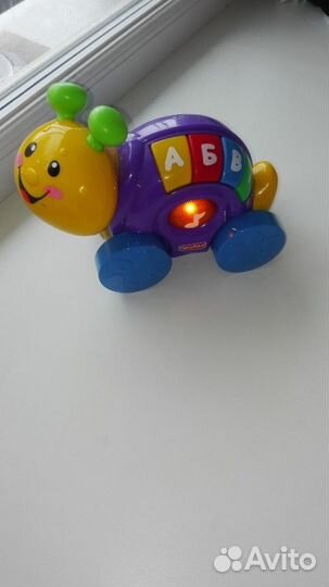 Фишер прайс улитка-каталка