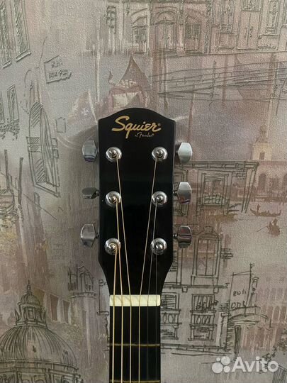 Акустическая гитара Fender Squier