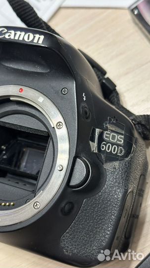 Фотоаппарат Canon eos 600D kit