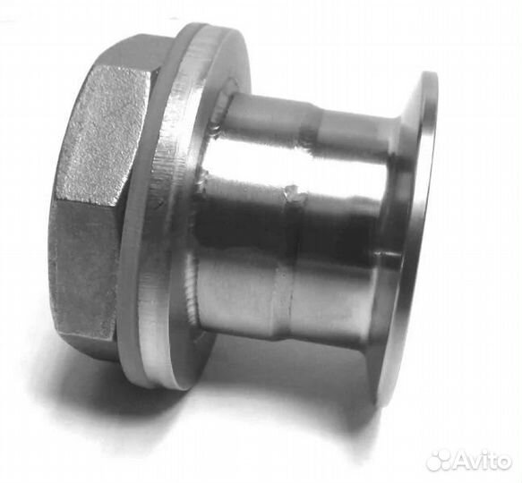 Переходник кламп 2'' - отв ф 48 мм