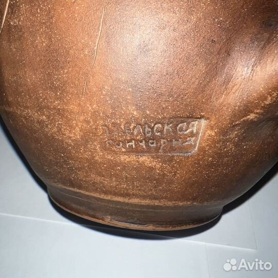 Глиняный кувшин 8 марта, 2.75л