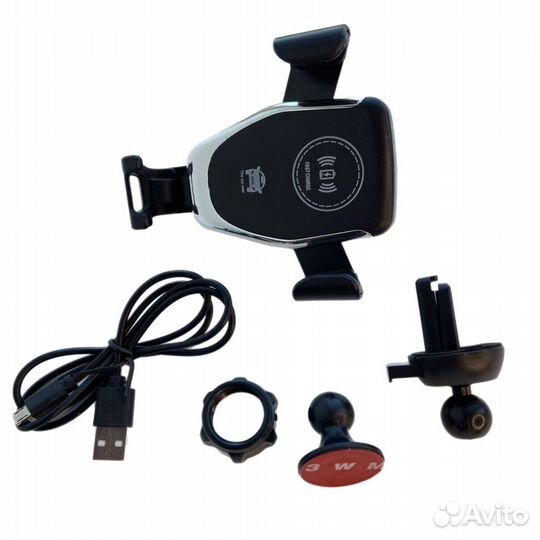 Держатель телефона YK14 с функцией беспроводной за