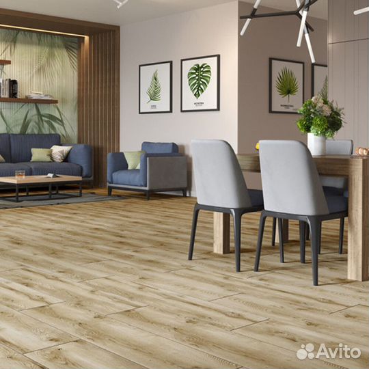 Ламинат 33 класс Classen Casa Corona дуб терамо 2,159 кв.м 8 мм с фаской влагостойкий широкий