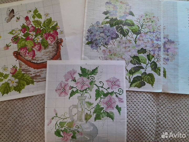 Схемы для вышивки крестом Riolis