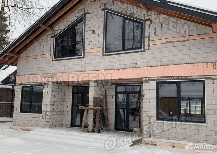 Остекление окон и балконов пвх