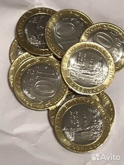 Монеты юбилейные, биметалл, гвс, 25