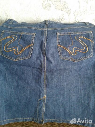 Джинсовая юбка