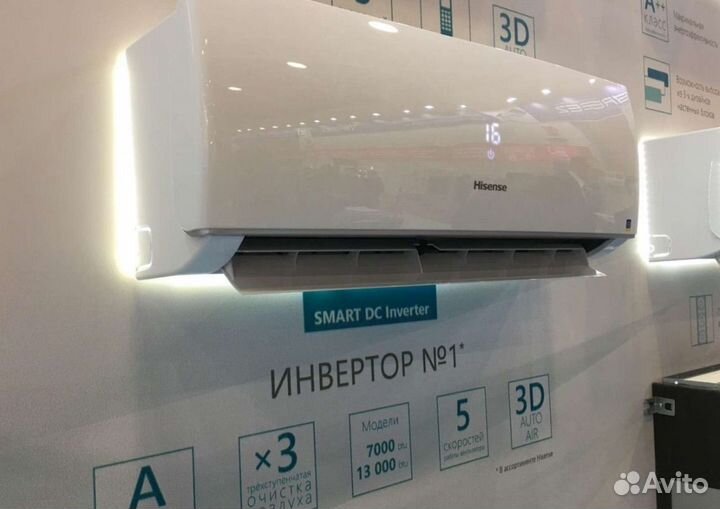 Кондиционер с установкой