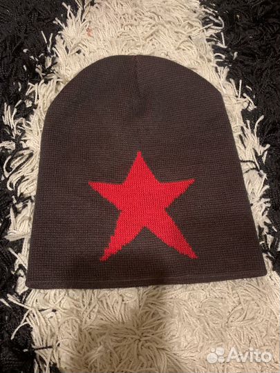 Шапка red star sk8 y2k archive