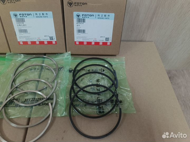 Кольца Поршневые ГАЗель Cummins 2.8 на двигатель