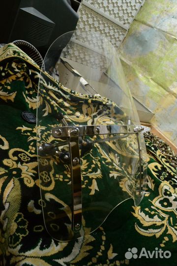 Ветровое стекло на honda steed