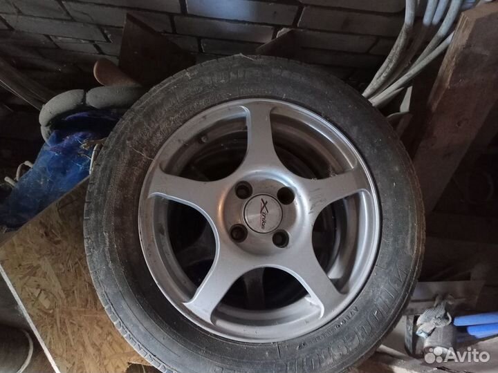 R14 Bridgestone B250 185/30, PCD 4x98 DIA 11
