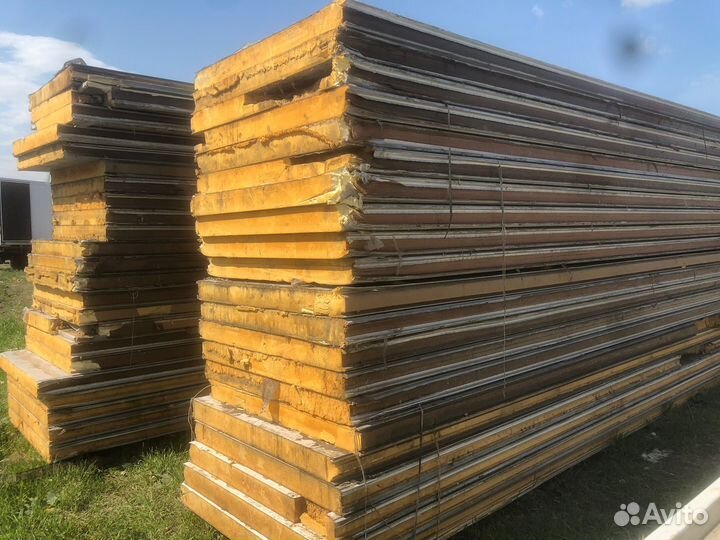 Сендвич панели ППУ бу