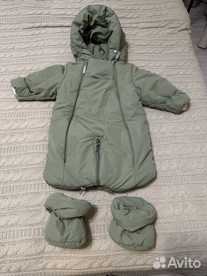 Зимний комбинезон для мальчика 62 68