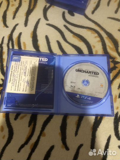 Uncharted 1 2 3 на одном диске ps4