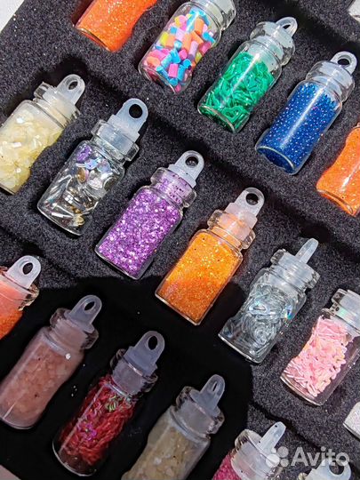 Наборы 48шт для дизайна ногтей, творчества