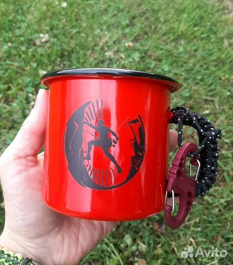 Эмалированная кружка