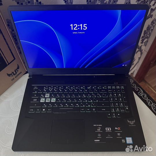 Ноутбук asus TUF Gaming FX705GD-EW153T