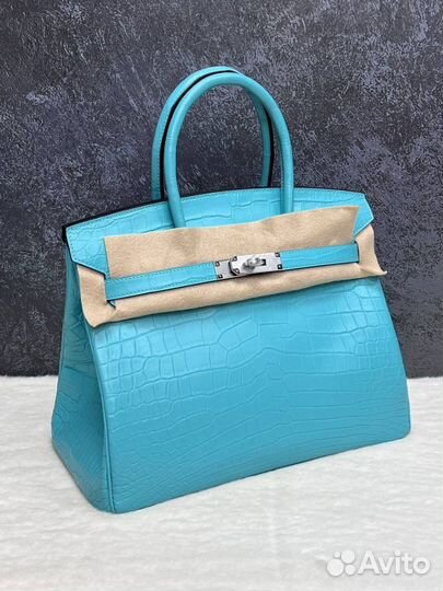 Сумка Hermes Birkin 30 см кожа крокодила