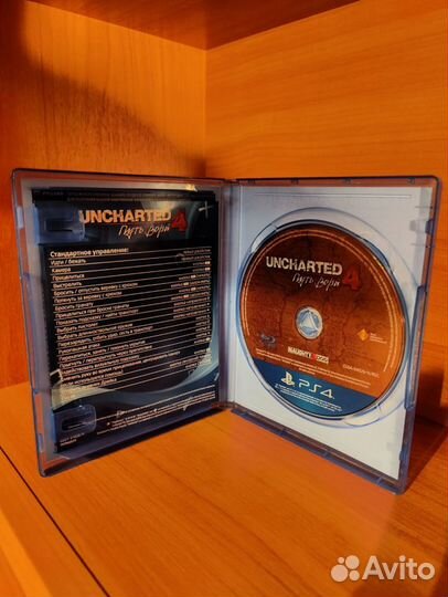 Uncharted 4 Путь вора, PS4