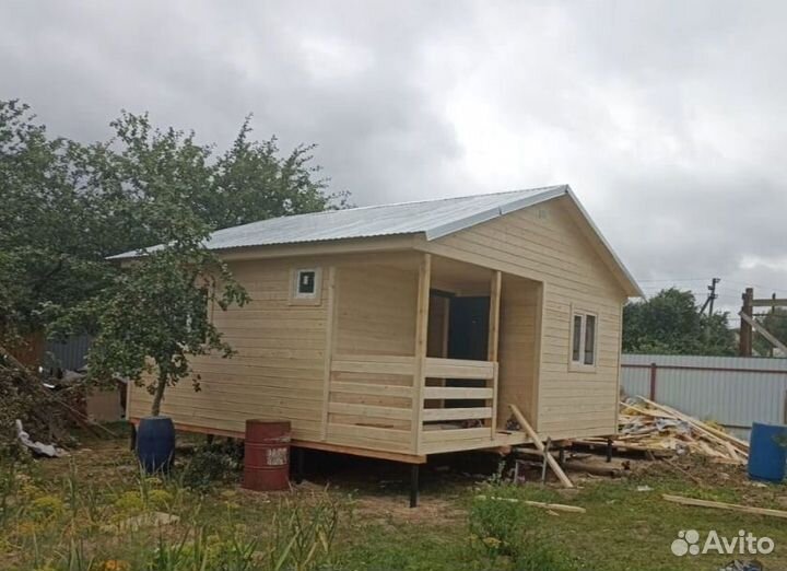 Дачный дом размер 6х6 под ключ