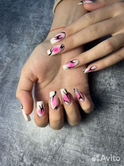 Маникюр, педикюр,наращивание укрепление