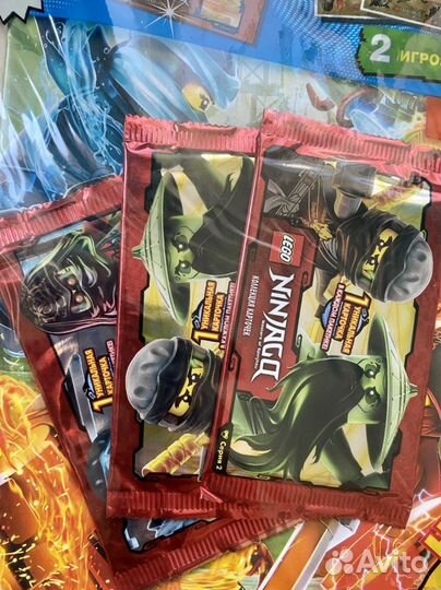 Lego ninjago карточки