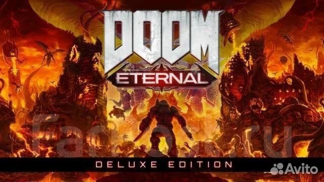 Doom eternal deluxe на PS4 и PS5