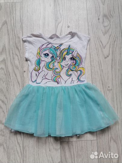 Пакет одежды на девочку 104-110