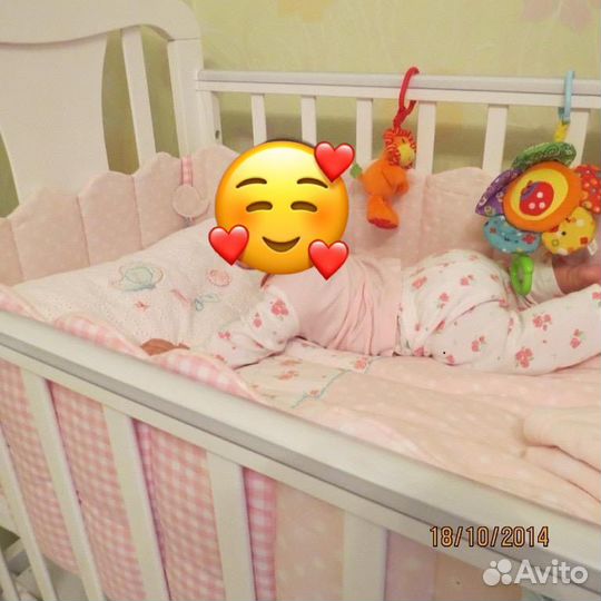 Комплект на кроватку детскую