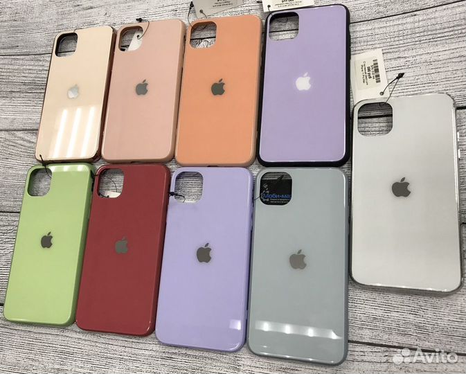 Стеклянный чехол для iPhone 11 Pro Max