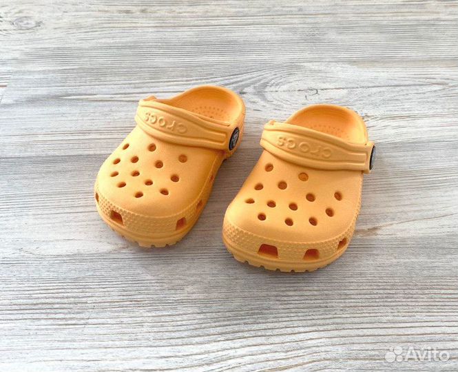 Crocs кроксы детские сабо, размер С6 (23)
