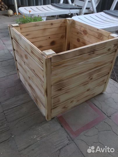 Кашпо для растений сад\дом\дача дерево