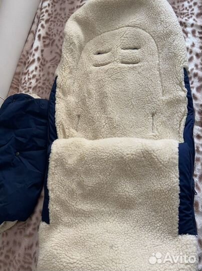 Зимний конверт в коляску