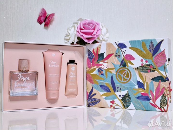 Mon Evidence Ив Роше парфюмерная вода набор новый