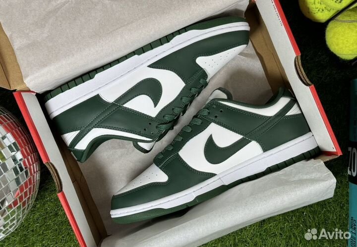Nike dunk low green оригинал