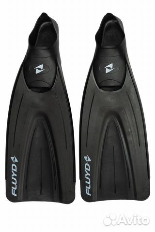 Ласты для снорклинга Training Long Black