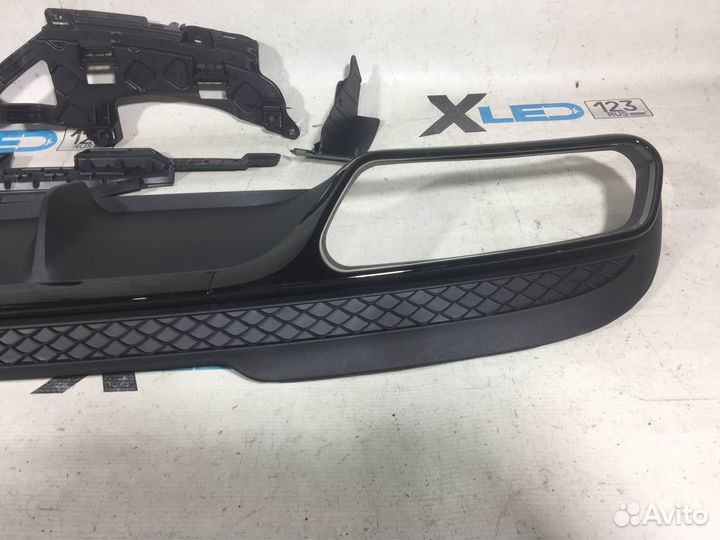 Диффузор Mercedes W212 AMG 6.3 рестайлинг