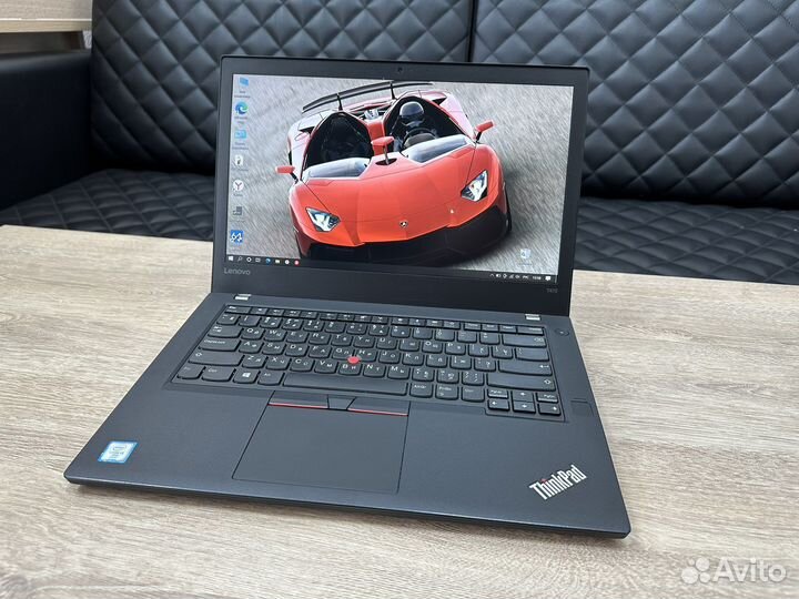 Мощный Thinkpad t470 Intel i5/16gb/SSD500/IPS